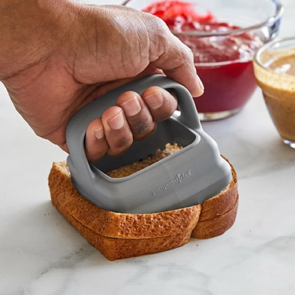 Pampered Chef Light Gray Cut-N-Seal